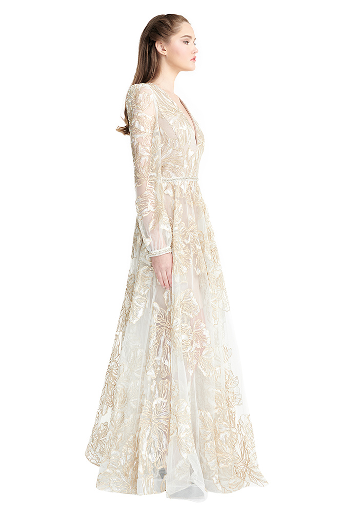 side view of the dress